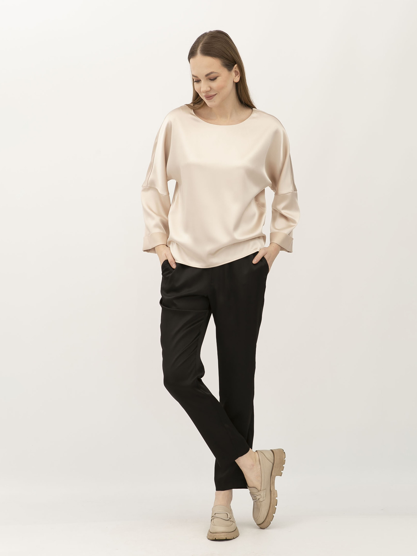 Брюки Lesia модель Birsen001BlackWPNTLS Фото