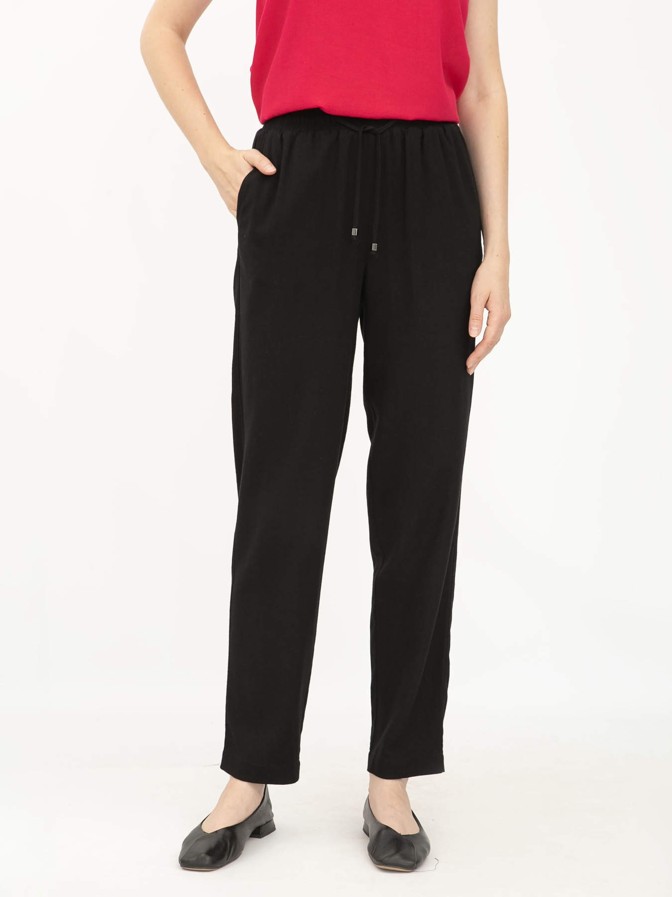 Штани Lesia модель Brond04BlackWPNTLS Фото