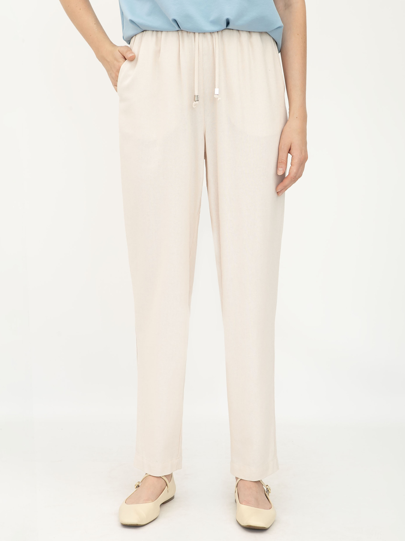 Брюки Lesia модель Brond08BeigeWPNTLS Фото