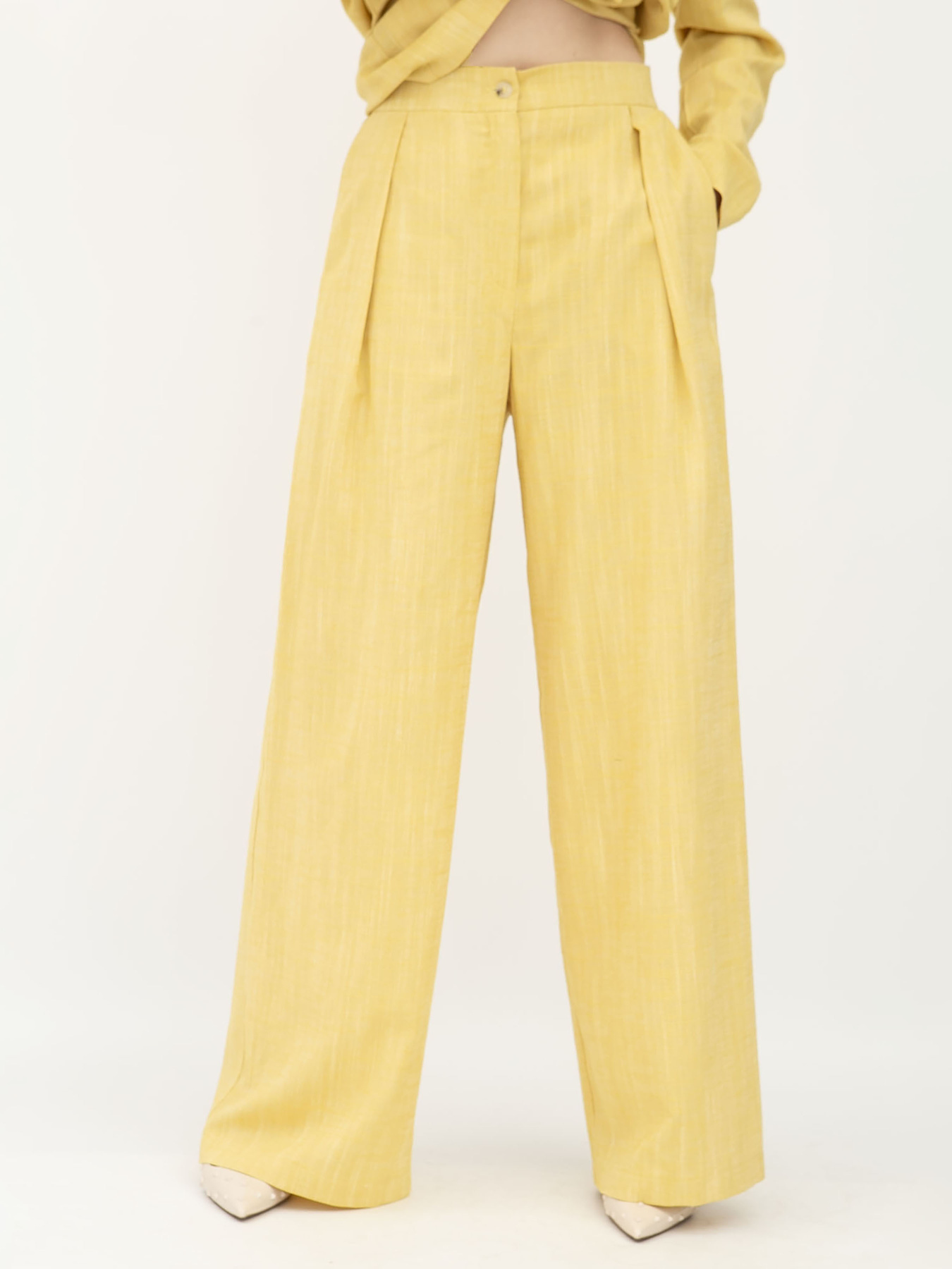 Штани Lesia модель Melari13YellowWPNTLS Фото