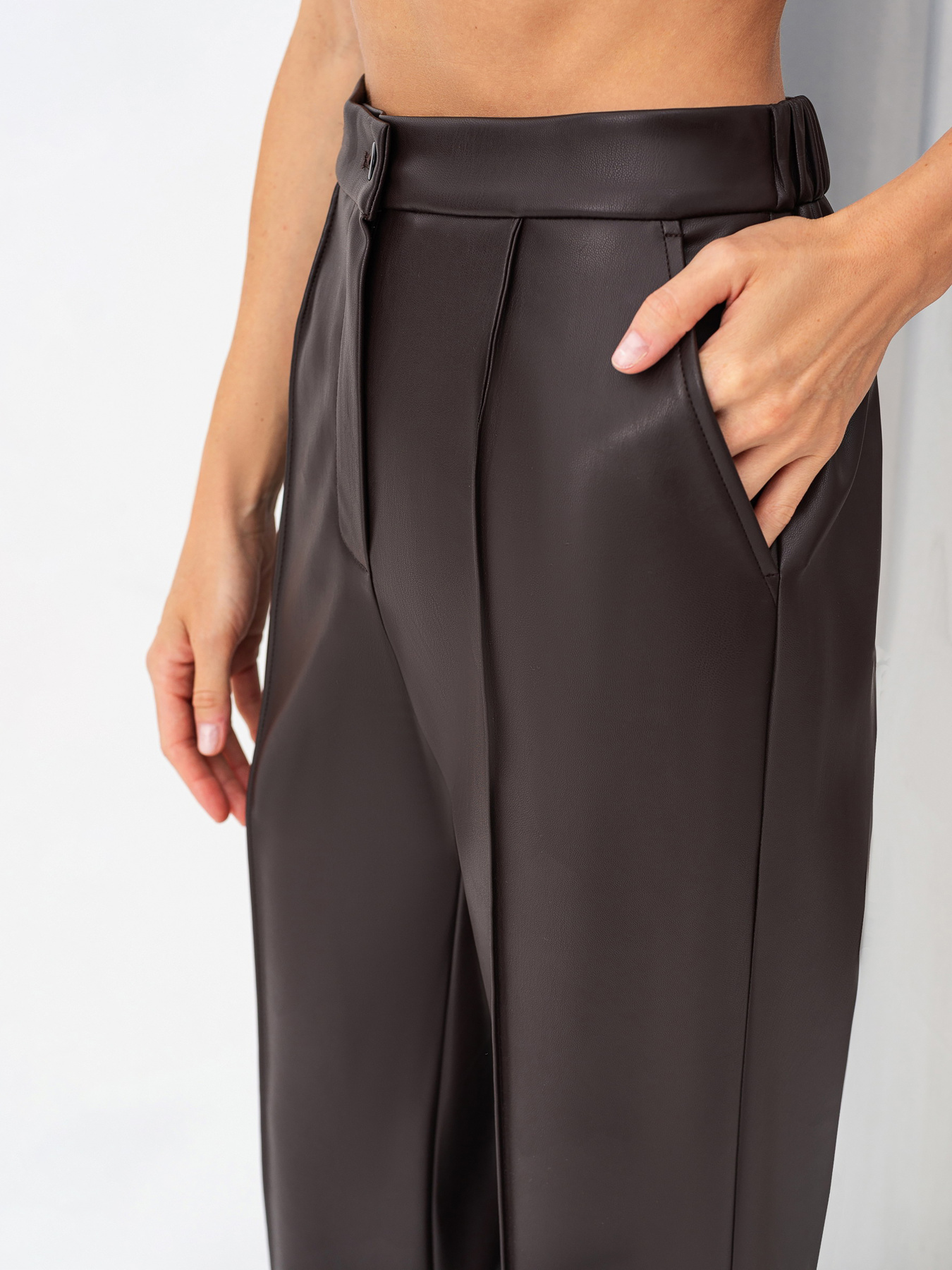 Брюки Lesia модель Dalen01BrownWPNTLS Фото