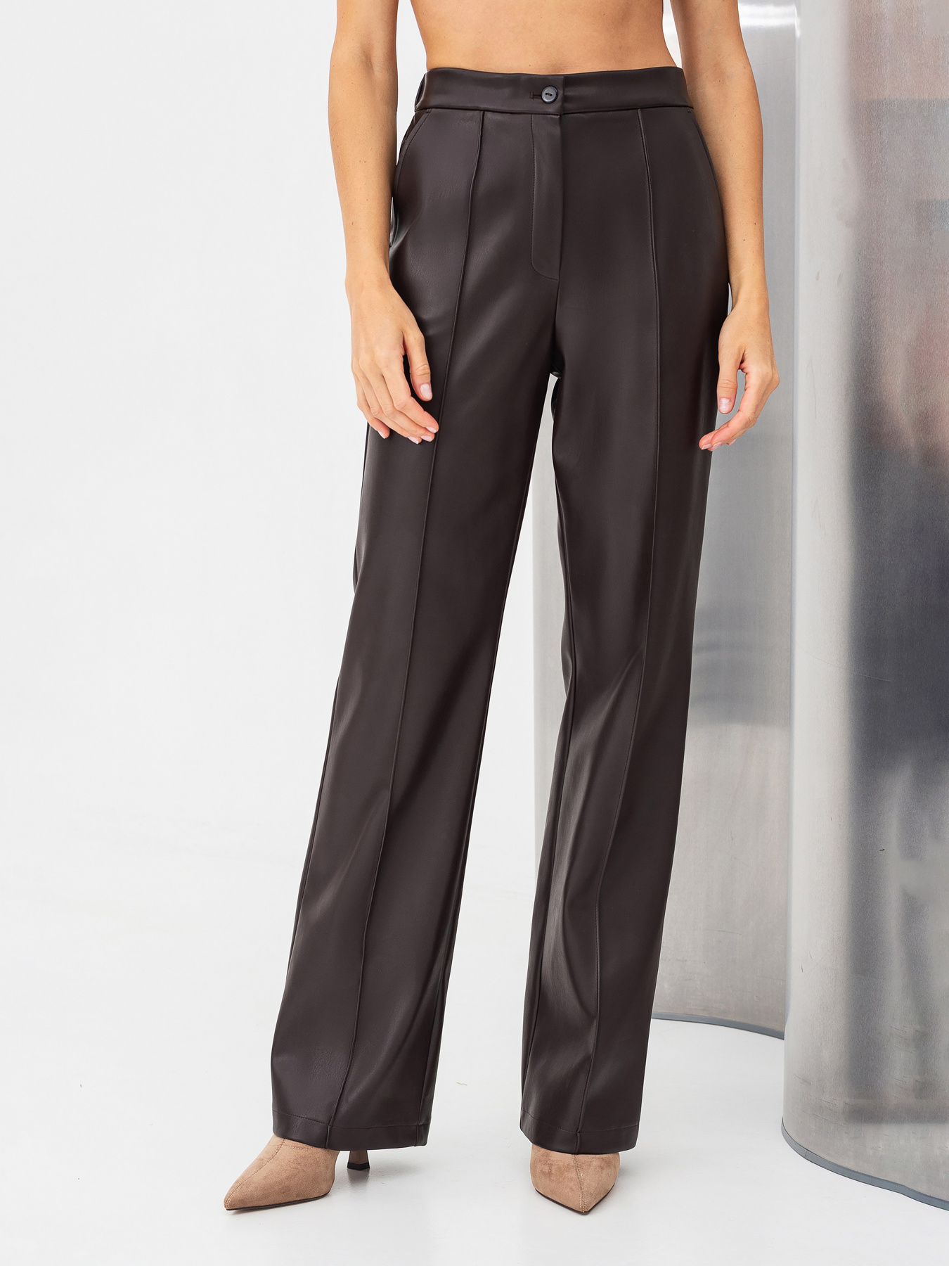 Брюки Lesia модель Dalen01BrownWPNTLS Фото