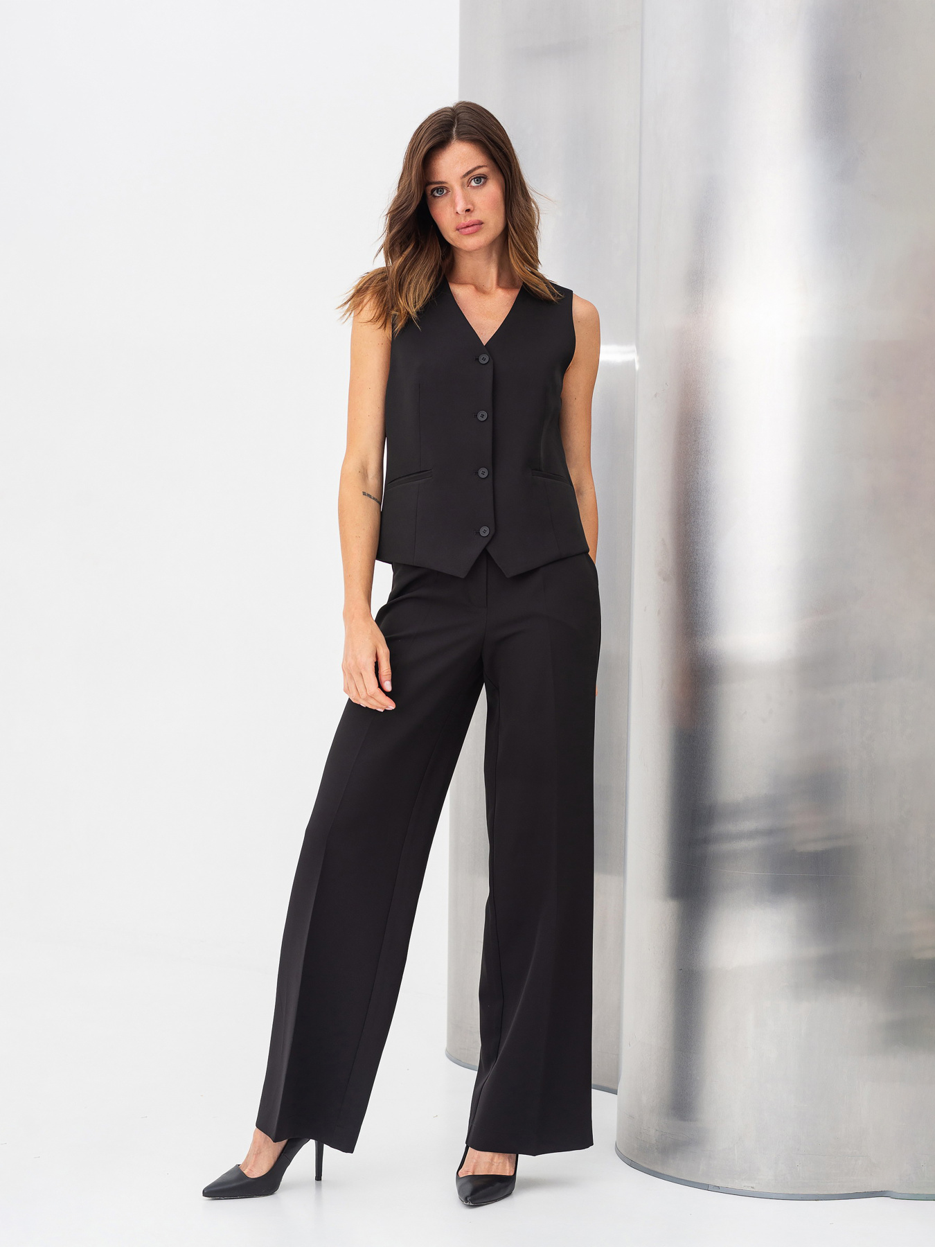 Брюки Lesia модель AgrunaBlackWPNTLS Фото