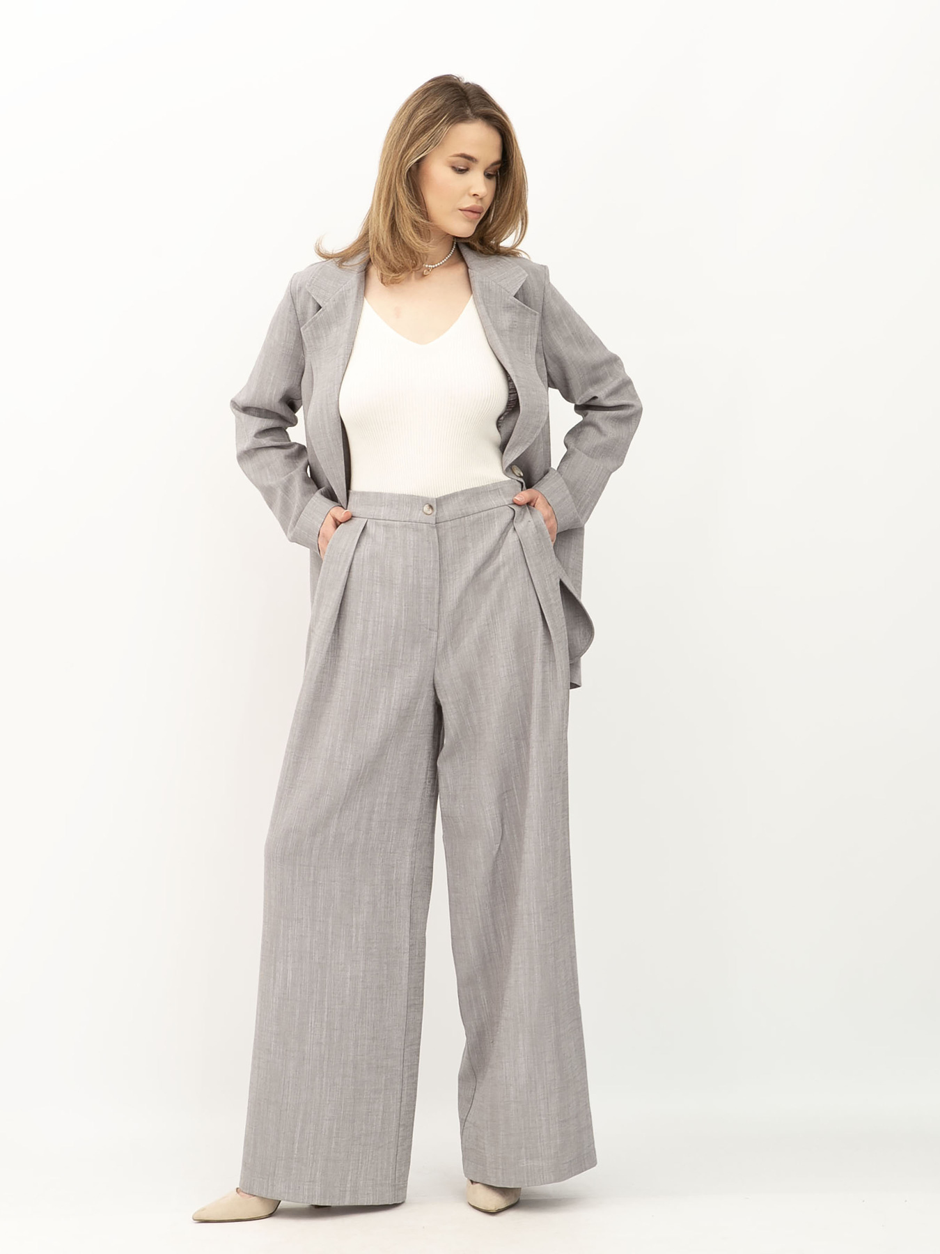 Штани Lesia модель Melari14GreyWPNTLS Штани Lesia модель Melari14GreyWPNTLS Фото