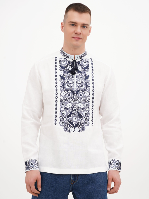 Вышитая рубашка Golden Trinity модель BARD02 Фото