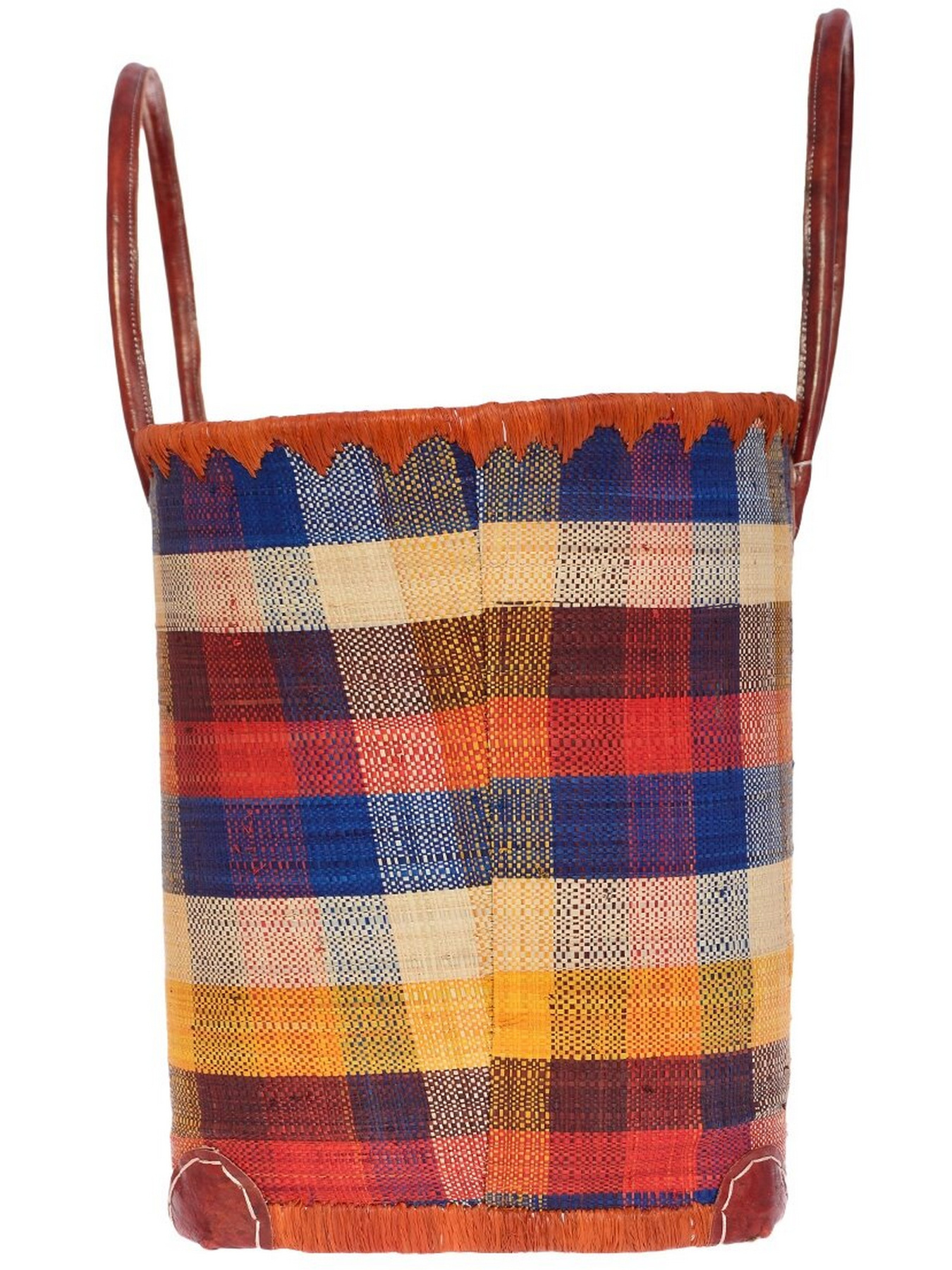 Пляжная сумка Le Comptoir de la plage модель Madras_GM_Caramel Фото