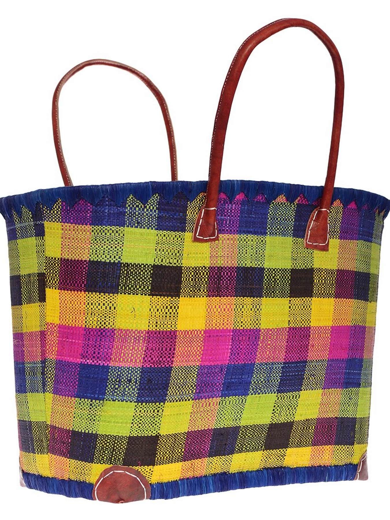 Пляжная сумка Le Comptoir de la plage модель Madras_GM_Navy Фото