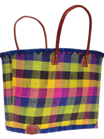 Пляжная сумка Le Comptoir de la plage модель Madras_GM_Navy Фото