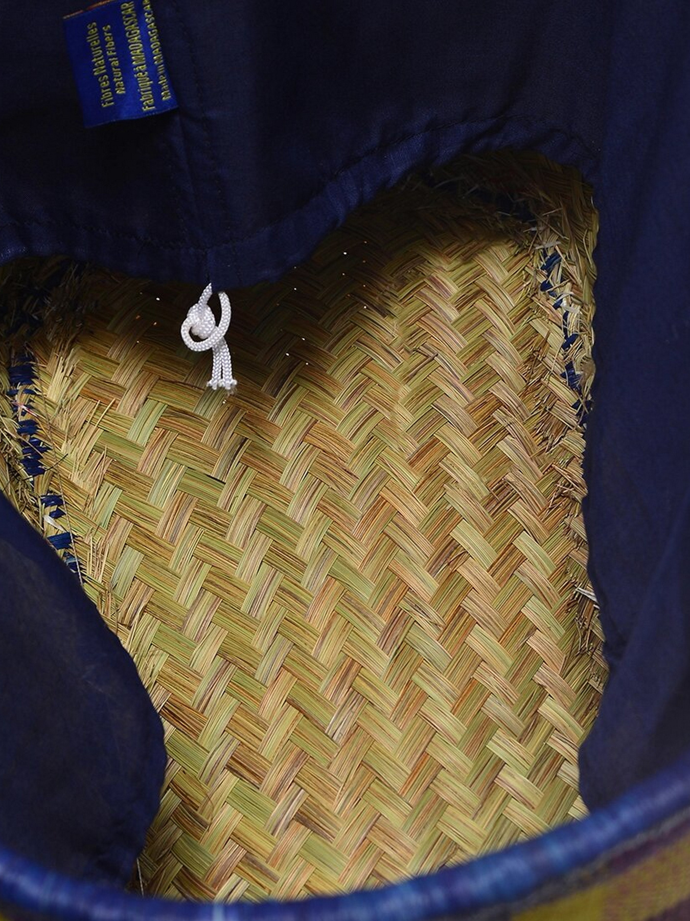 Пляжная сумка Le Comptoir de la plage модель Madras_GM_Navy Фото