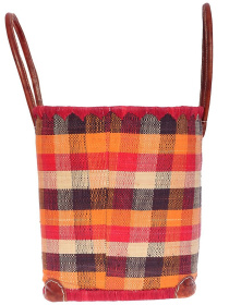 Пляжная сумка Le Comptoir de la plage модель Madras_GM_Rouge Фото