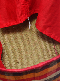 Пляжная сумка Le Comptoir de la plage модель Madras_GM_Rouge Фото