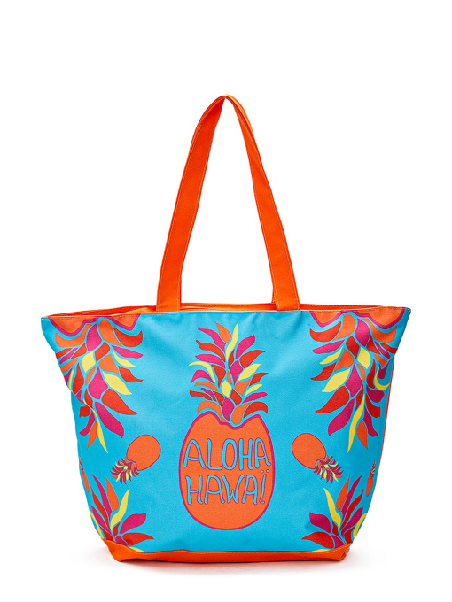 Пляжная сумка Le Comptoir de la plage модель Tropical_Ananas Фото