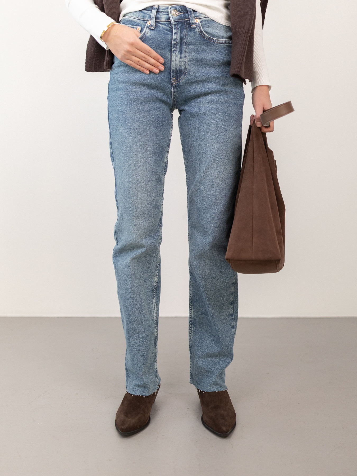 Прямые джинсы Twice модель 24081071028 Фото