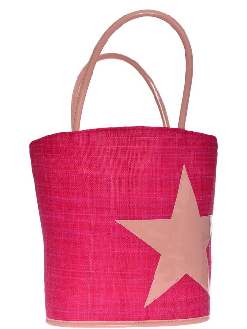 Пляжная сумка Le Comptoir de la plage модель Paradise_Framboise Фото