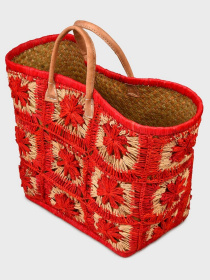 Пляжная сумка Le Comptoir de la plage модель Pretty_Red Фото