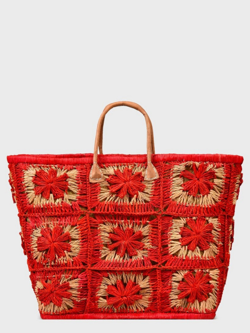 Пляжная сумка Le Comptoir de la plage модель Pretty_Red Фото