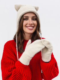 Варежки Romashka Апату модель 399003303072 Фото