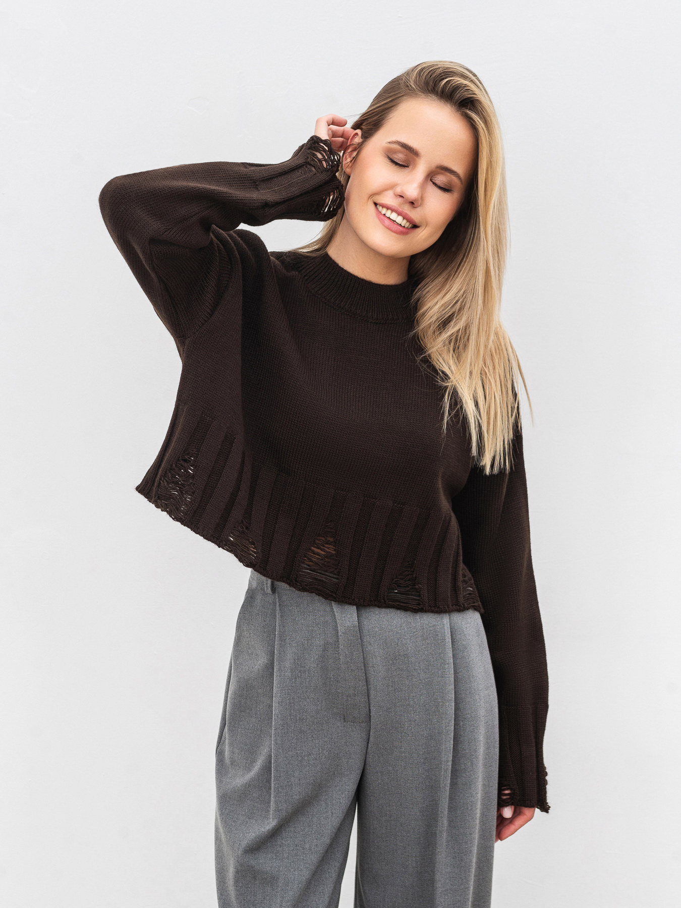 Джемпер Romashka Оксфорд модель 399015803061 Фото