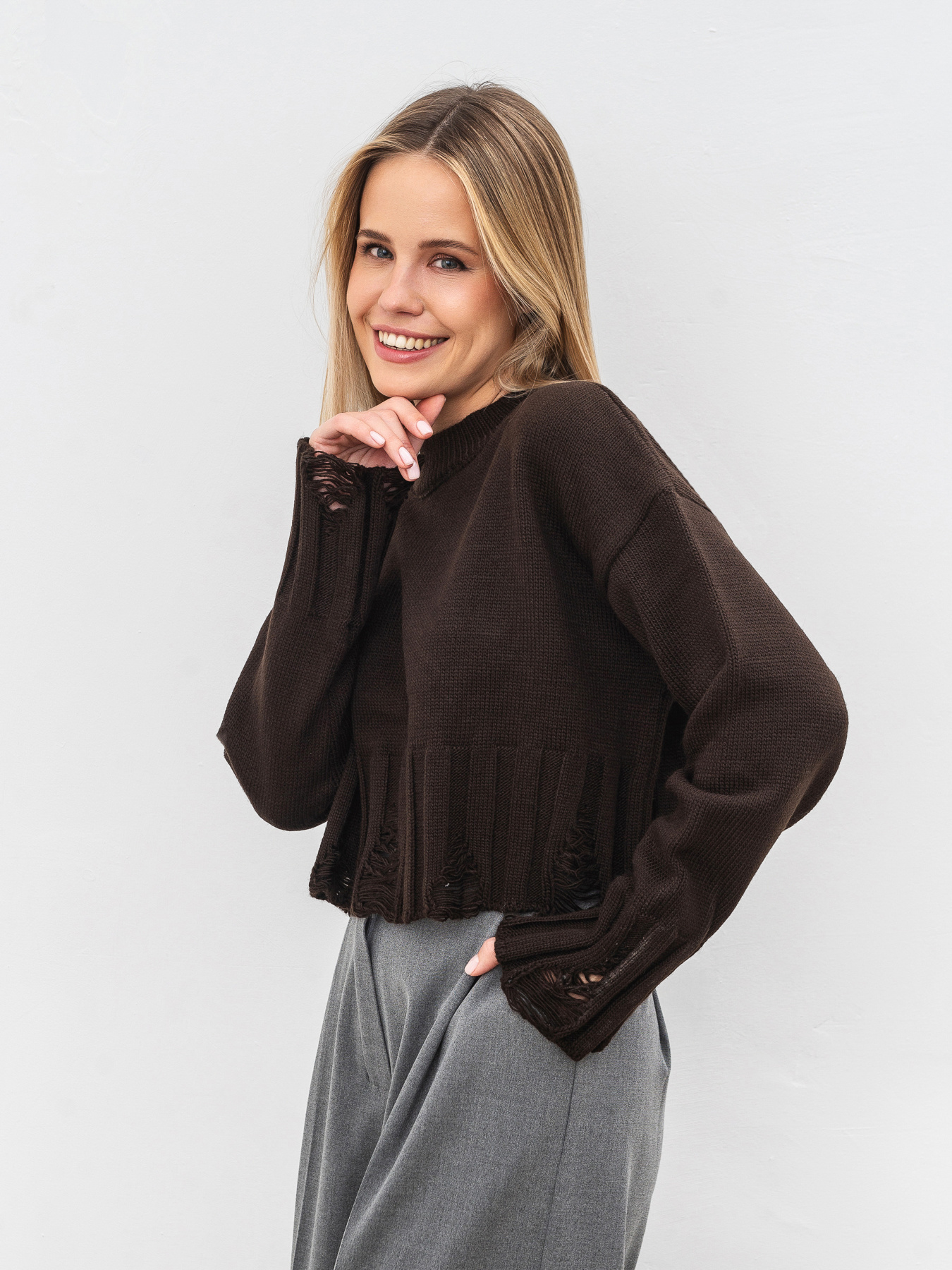 Джемпер Romashka Оксфорд модель 399015803061 Фото