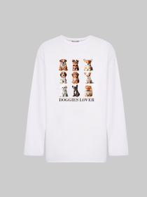 Лонгслив Romashka Дог модель 207022502072 Фото