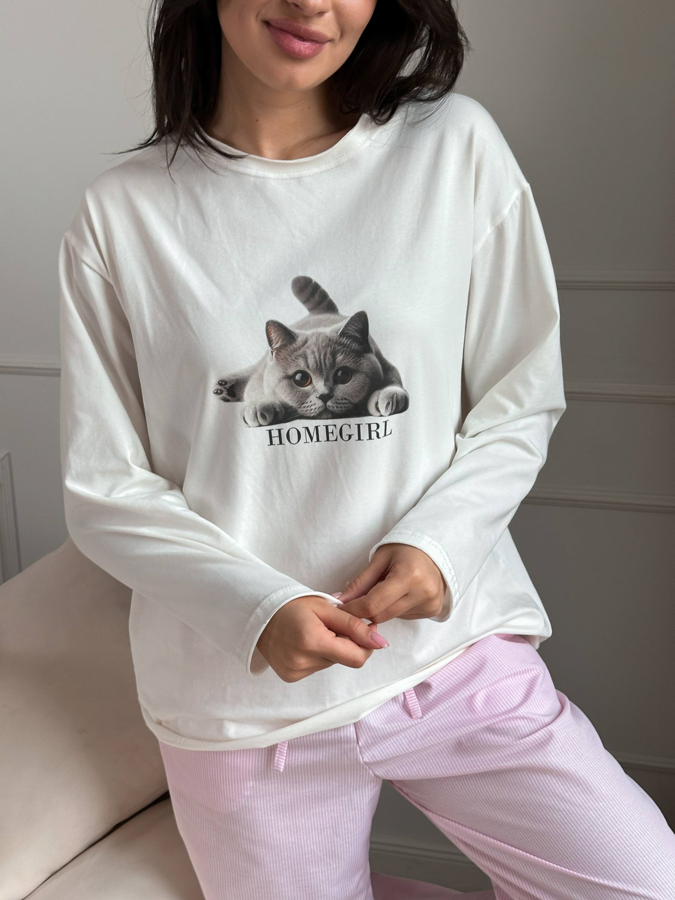 Лонгслив Romashka Кет модель 207022602072 Фото