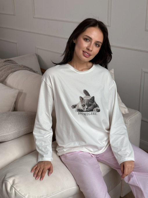 Лонгслив Romashka Кет модель 207022602072 Фото