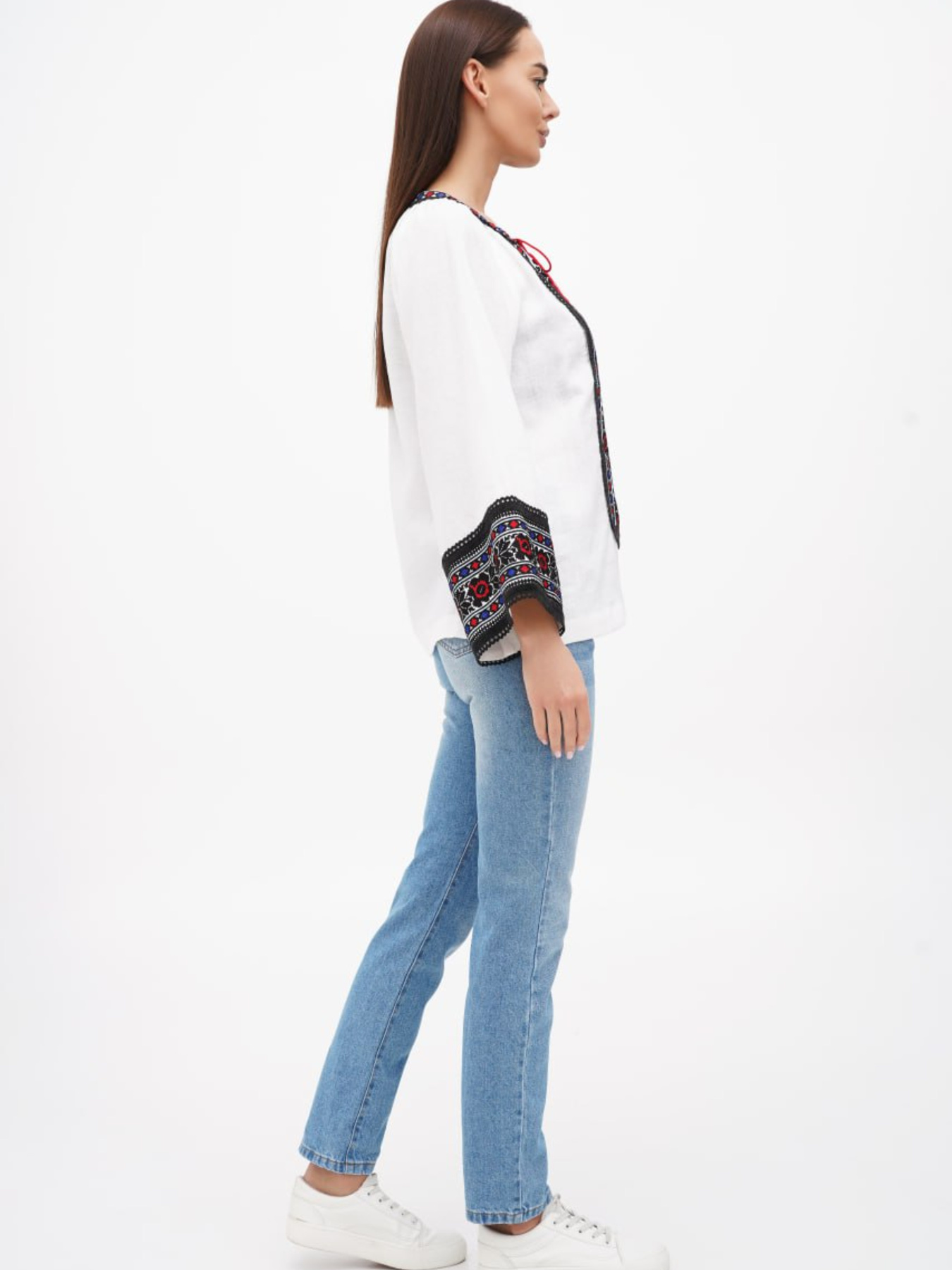 Вышитая рубашка Golden Trinity модель TRA02 Фото