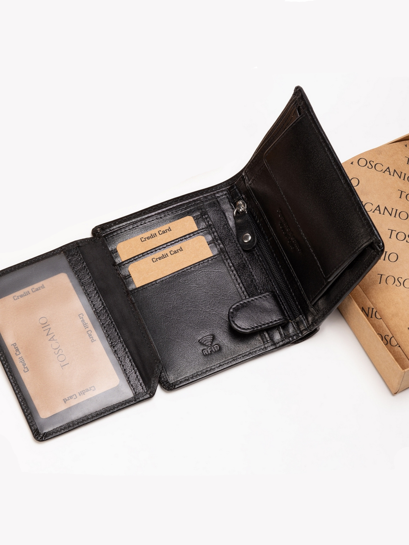 Портмоне Toscanio модель T622CZARNY Фото