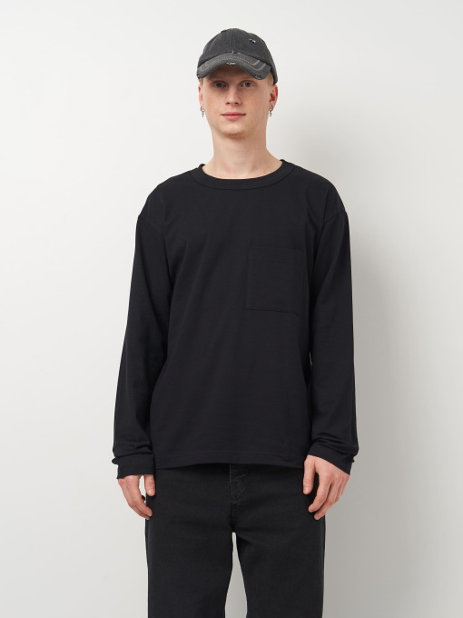 Лонгслив Роза модель 231017_black Фото