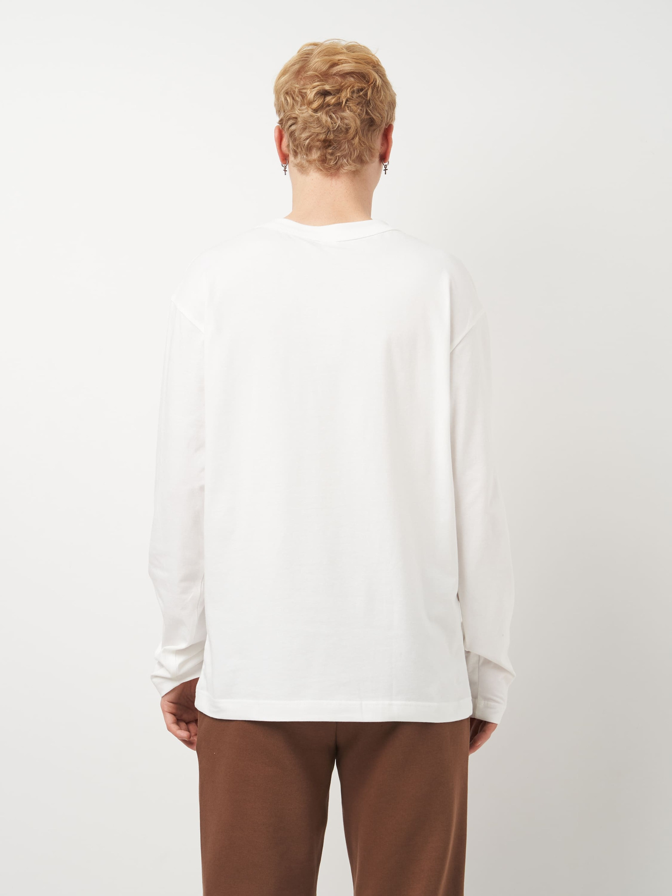 Лонгслив Роза модель 231017_white Фото