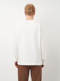 Лонгслив Роза модель 231017_white Фото