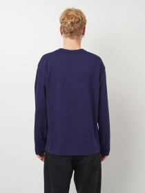 Лонгслив Роза модель 231017_navy Фото