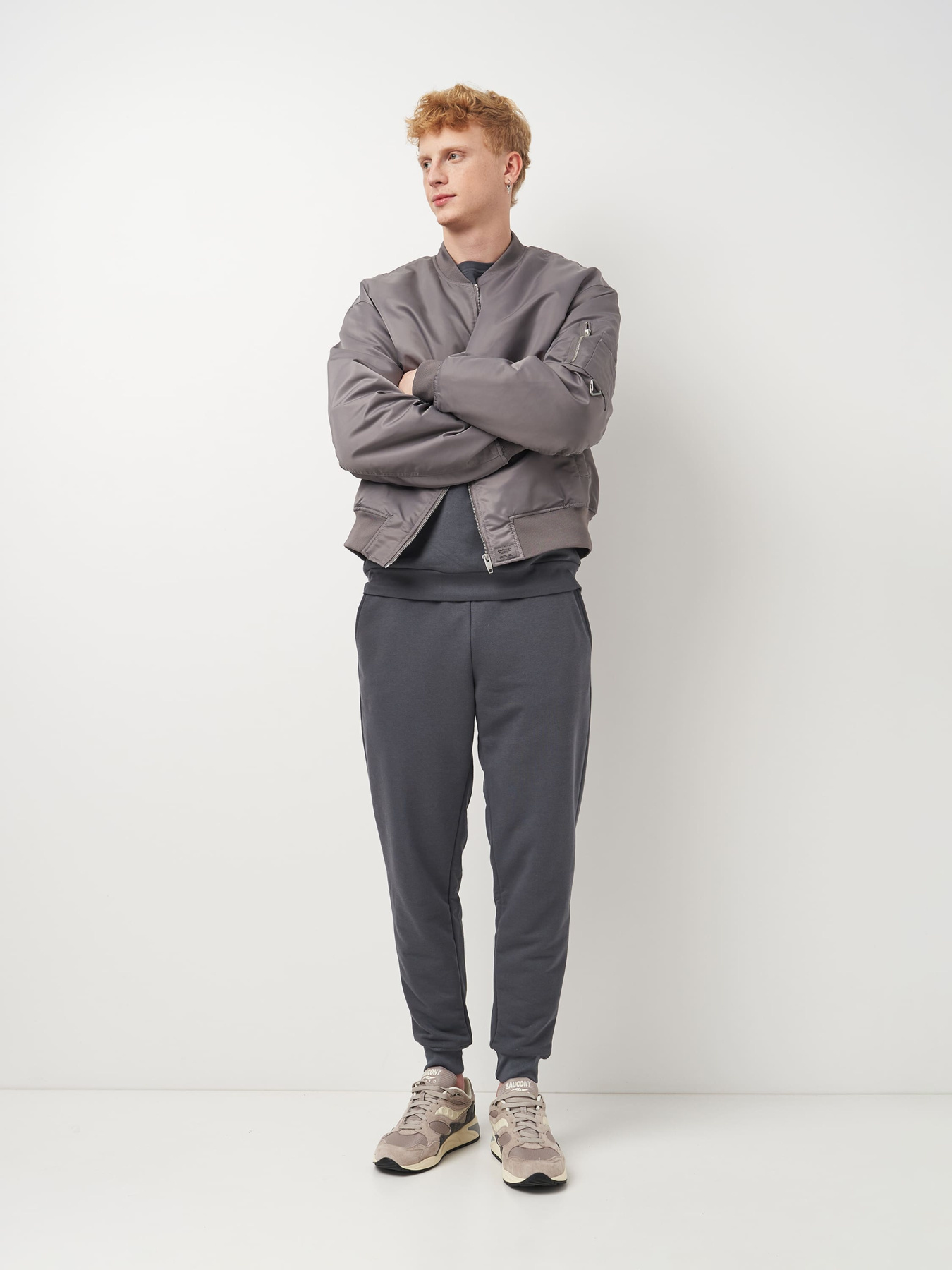 Джоггеры Роза модель 230432_grey Джоггеры Роза модель 230432_grey Фото