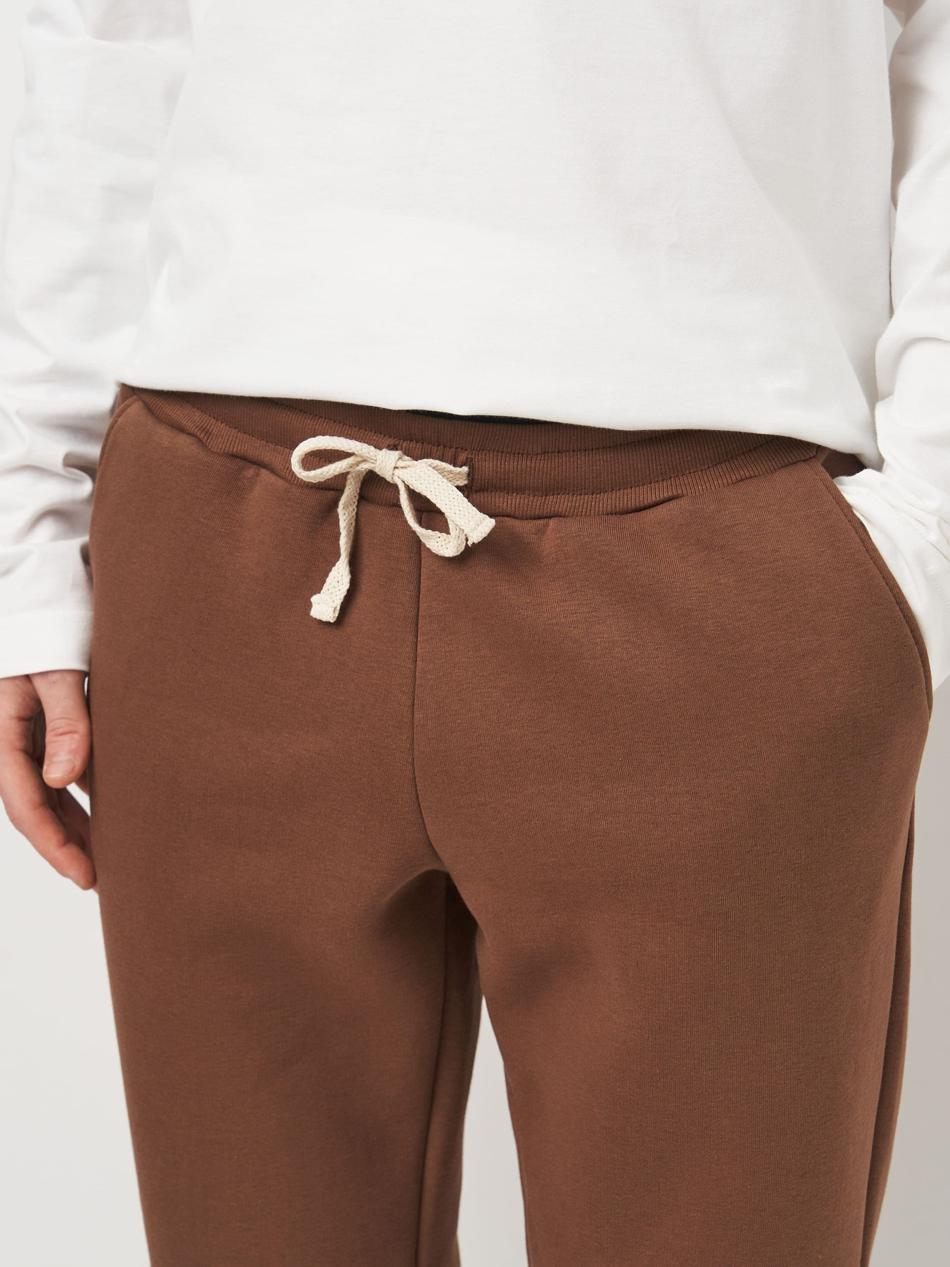 Джоггеры Роза модель 210549_chocolate Фото