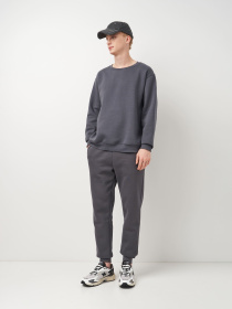 Свитшот Роза модель 240452_grey Фото