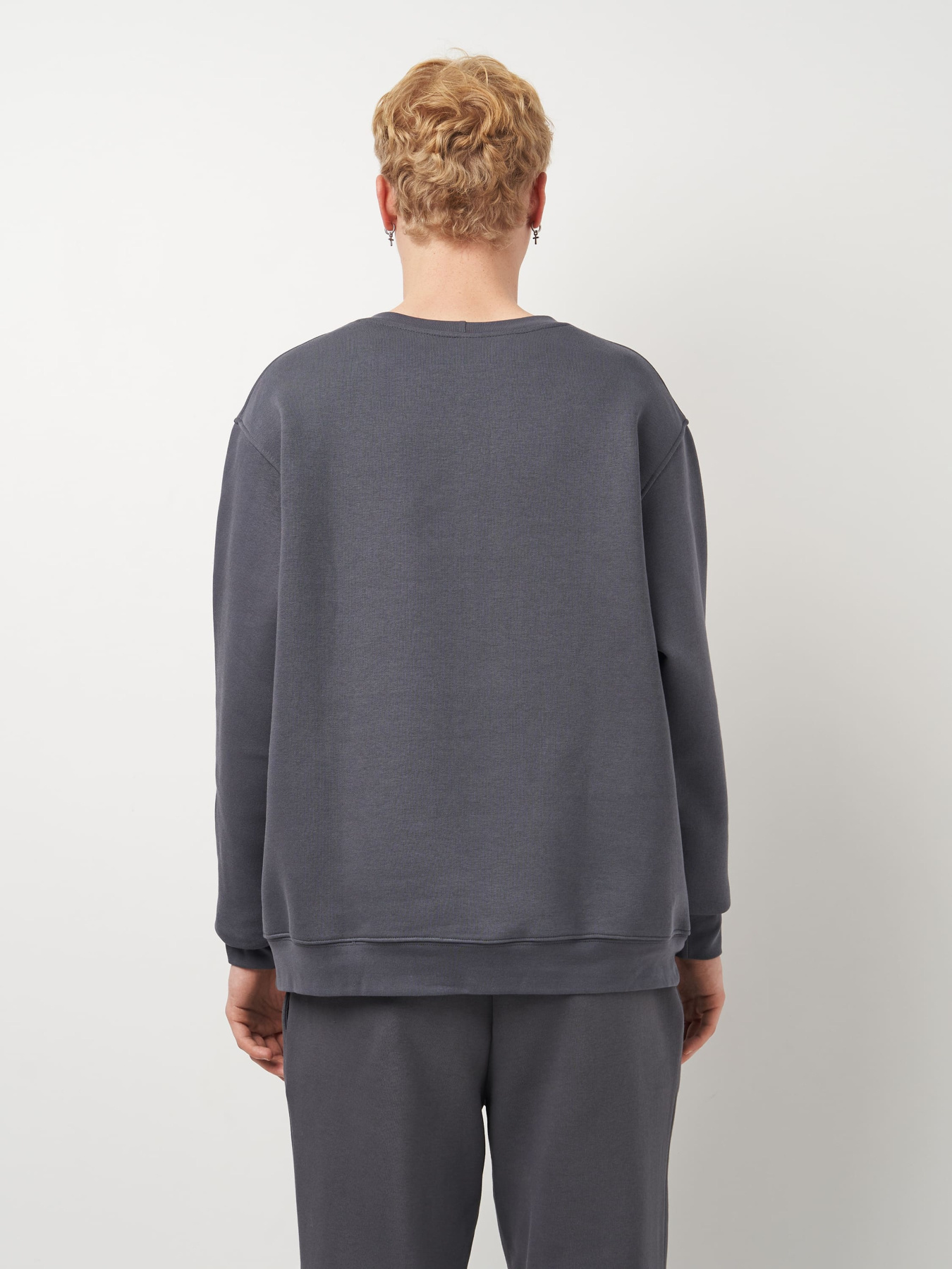 Свитшот Роза модель 240452_grey Фото