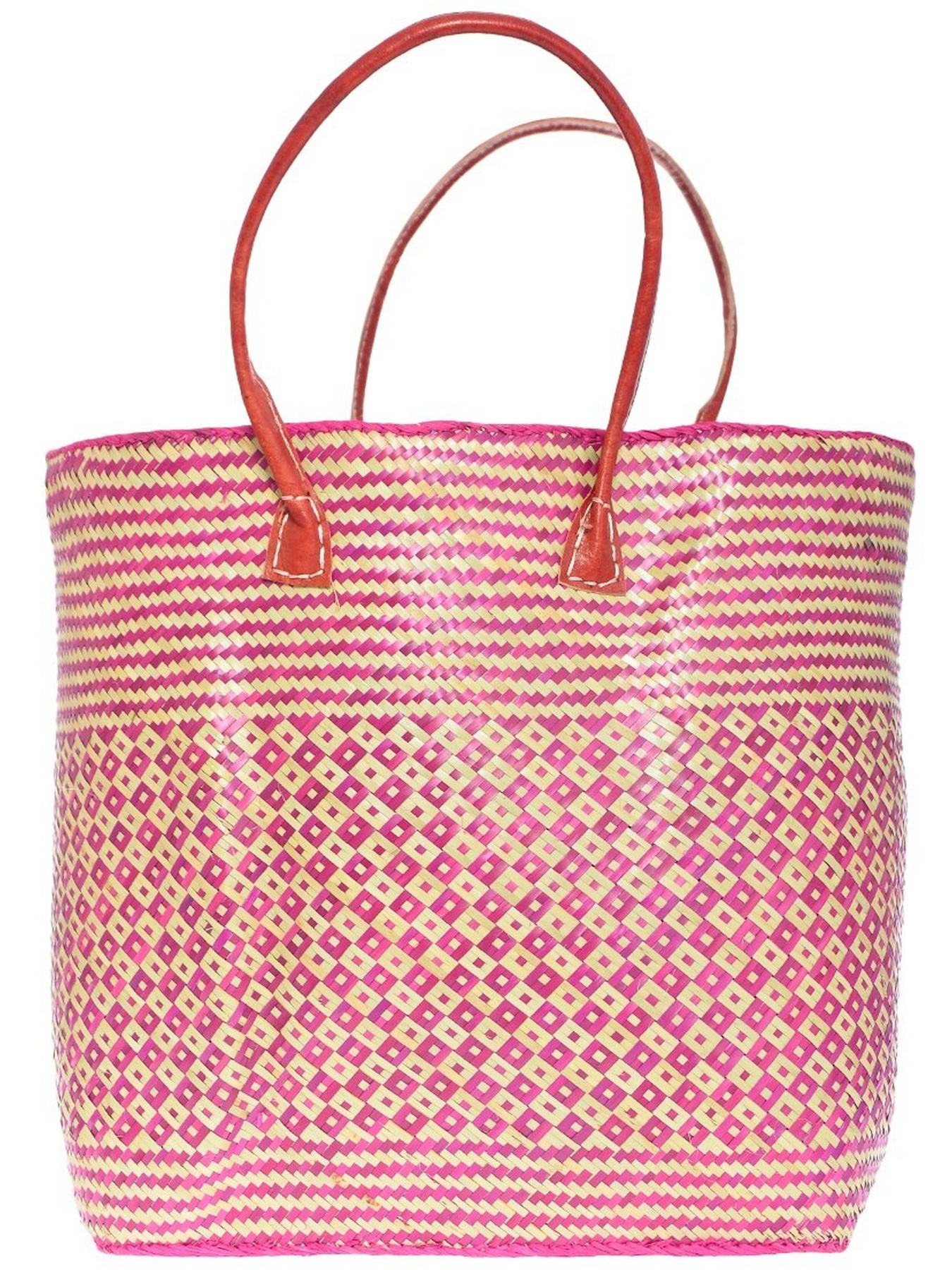 Пляжная сумка Le Comptoir de la plage модель Rayas_GM_Fuchsia Фото