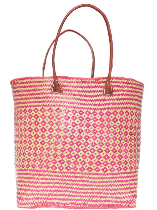 Пляжна сумка Le Comptoir de la plage модель Rayas_GM_Rouge Фото