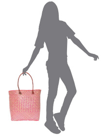 Пляжна сумка Le Comptoir de la plage модель Rayas_GM_Rouge Пляжна сумка Le Comptoir de la plage модель Rayas_GM_Rouge Фото