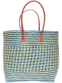 Пляжная сумка Le Comptoir de la plage модель Rayas_GM_Turquoise Фото