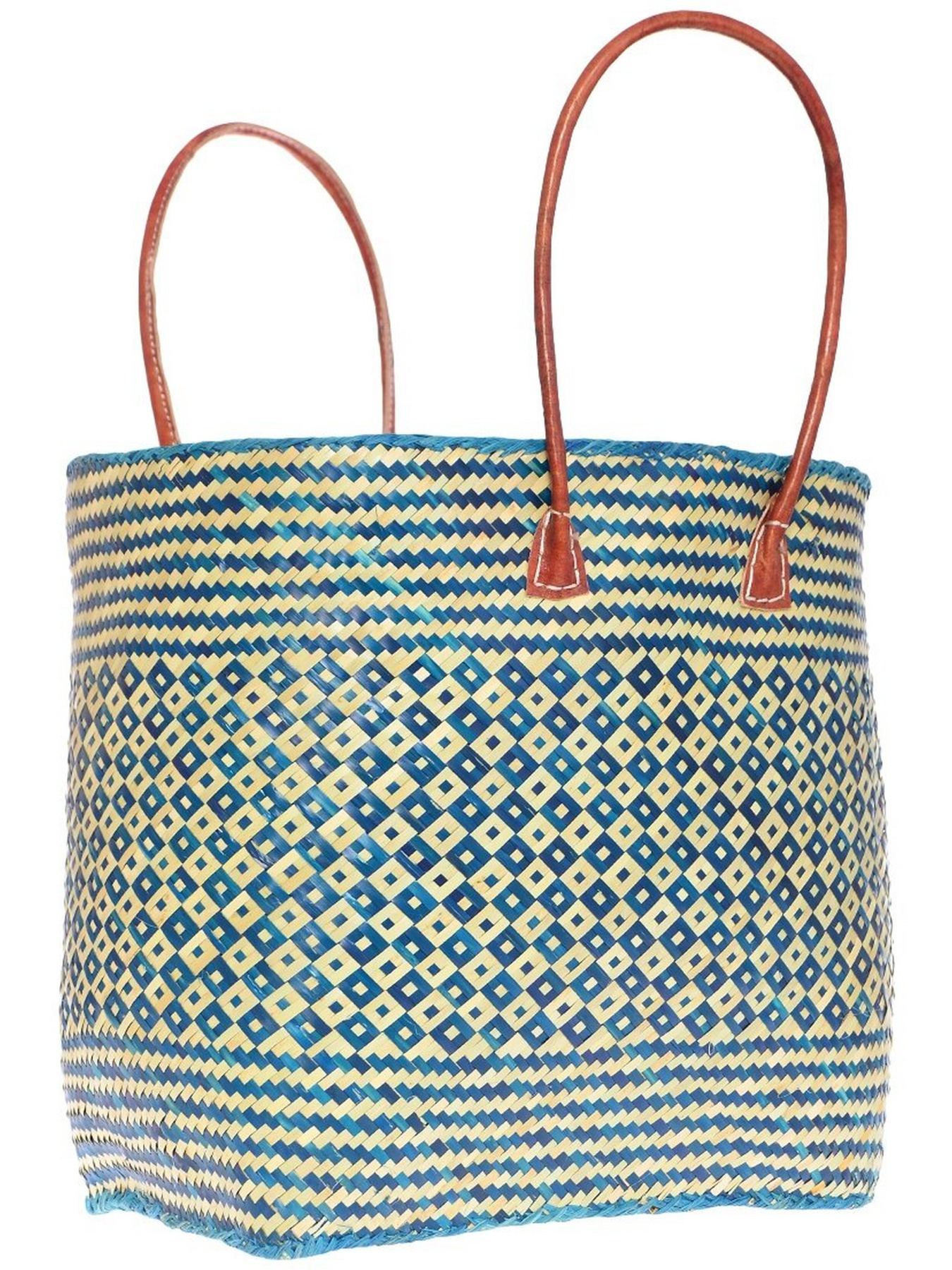 Пляжная сумка Le Comptoir de la plage модель Rayas_GM_Turquoise Фото