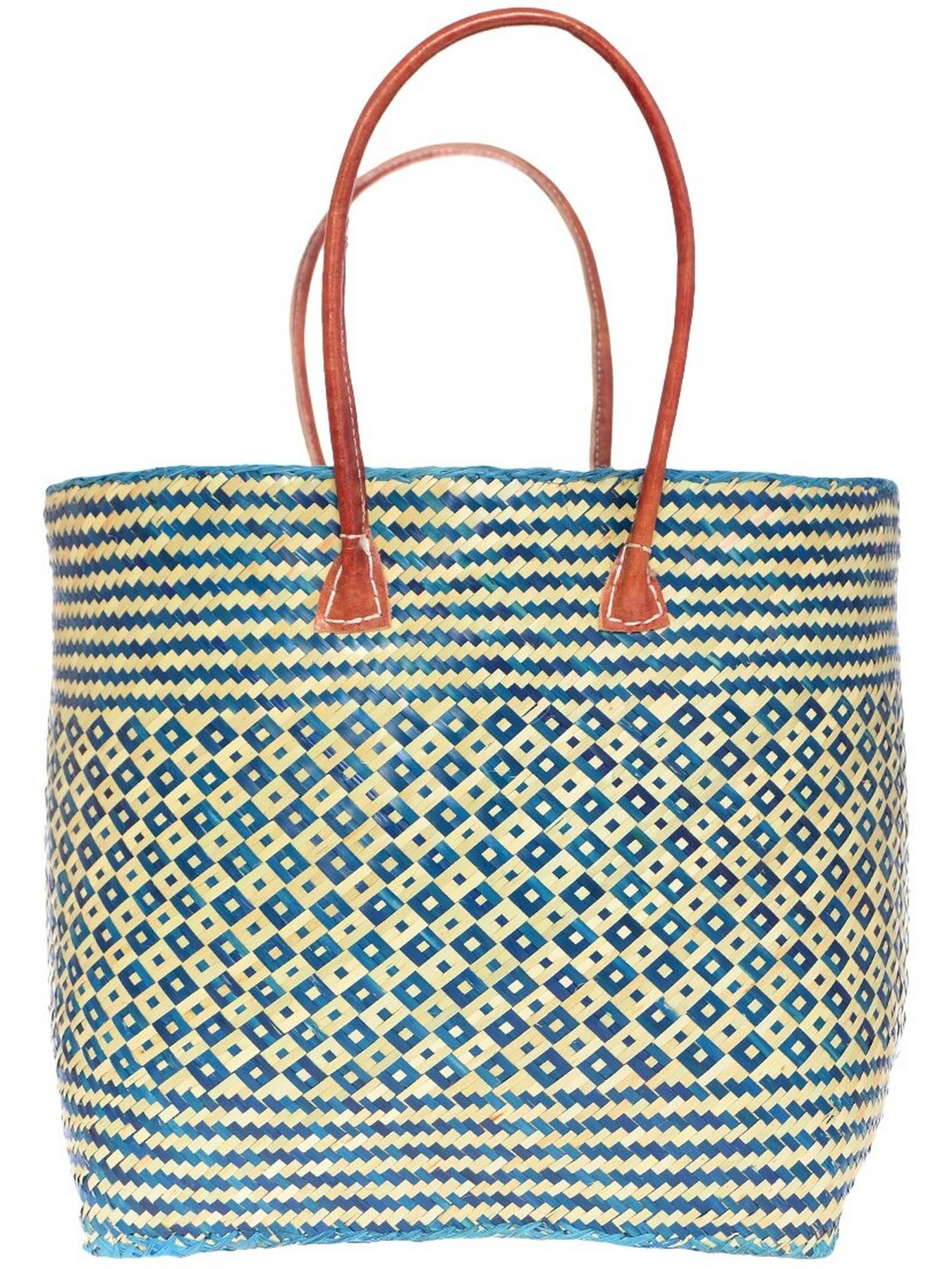 Пляжная сумка Le Comptoir de la plage модель Rayas_GM_Turquoise Фото