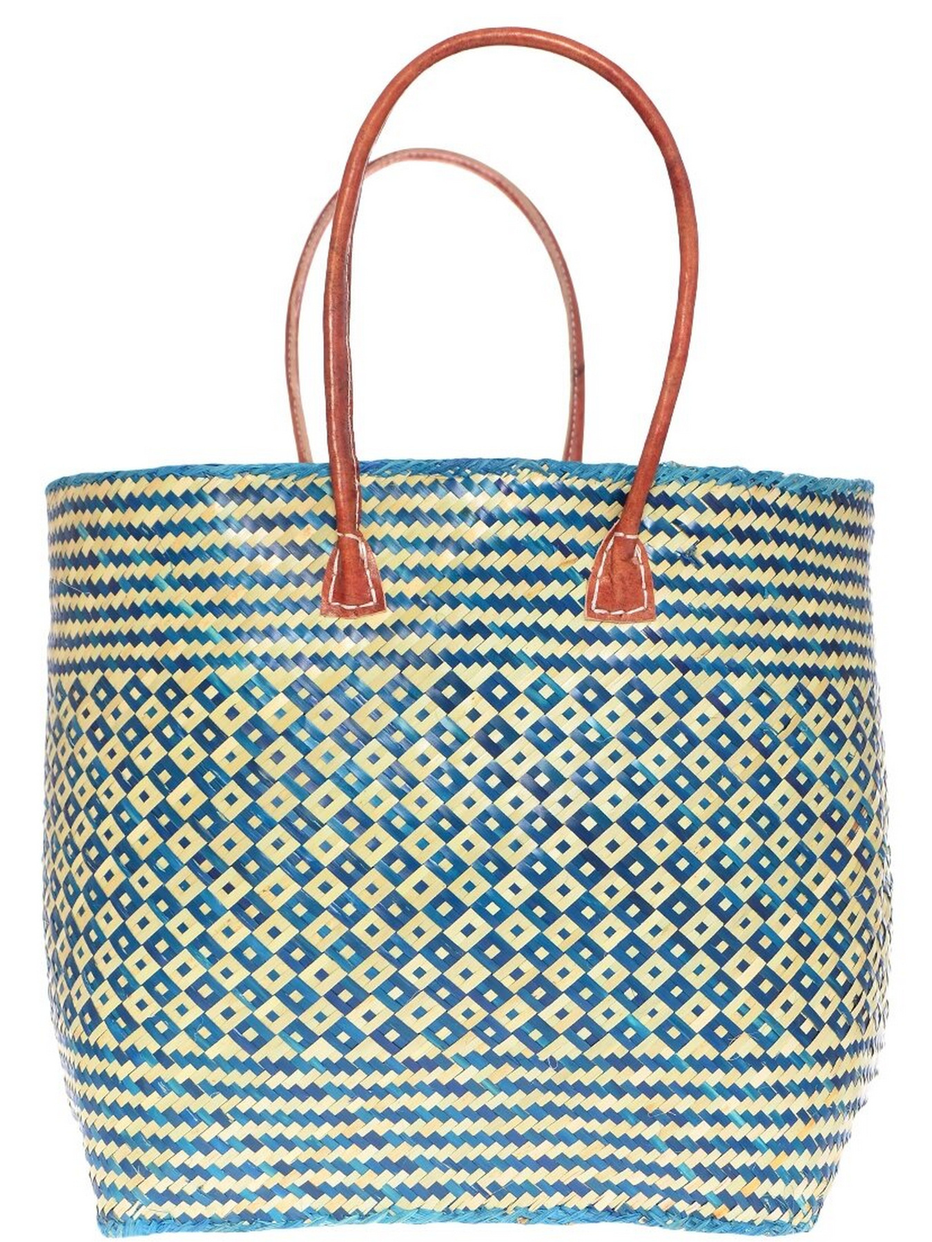 Пляжная сумка Le Comptoir de la plage модель Rayas_GM_Turquoise Фото