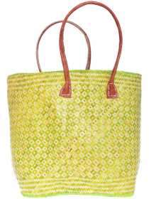 Пляжная сумка Le Comptoir de la plage модель Rayas_GM_Vert Фото