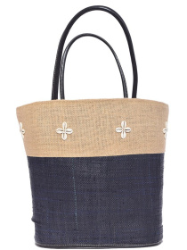 Пляжная сумка Le Comptoir de la plage модель Shelly_Noir Фото