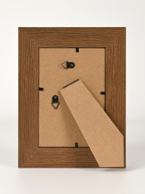 Фоторамка "Эпизоды" темное дерево с бежевым MBM MY HOME модель PH-4 BEIGE/WOOD Фото