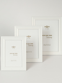 Фоторамка "Моменты" белая MBM MY HOME модель PH-5 WHITE Фото