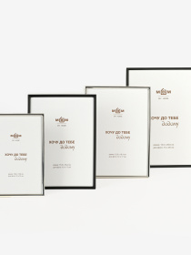 Фоторамка "Время" металлическая серебрянная MBM MY HOME модель PH-8 SILVER Фото