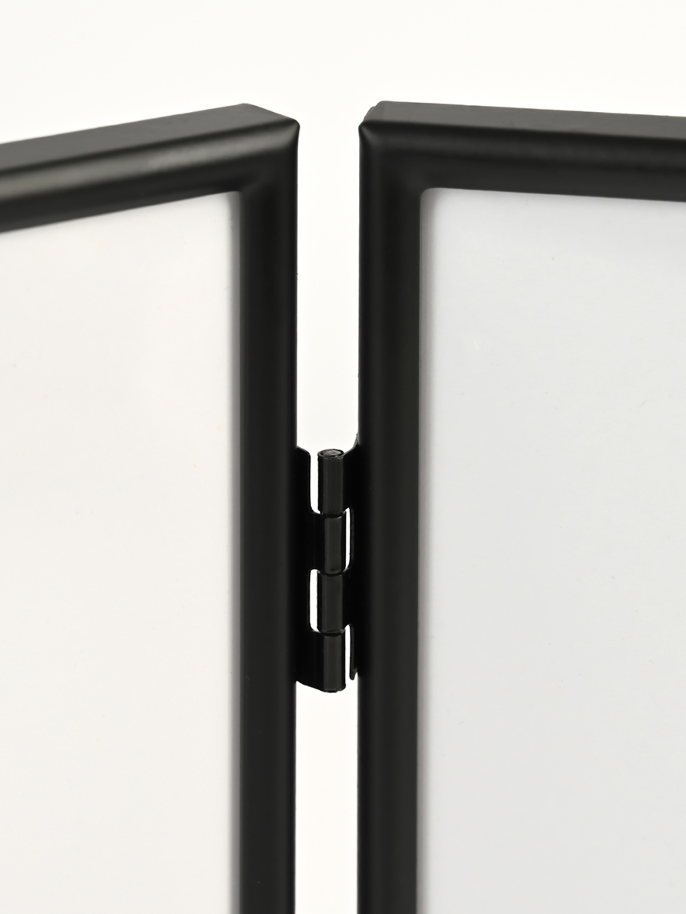 Фоторамка двойная "Хроника" металлическая черная матовая MBM MY HOME модель PH-9 BLACK Фото