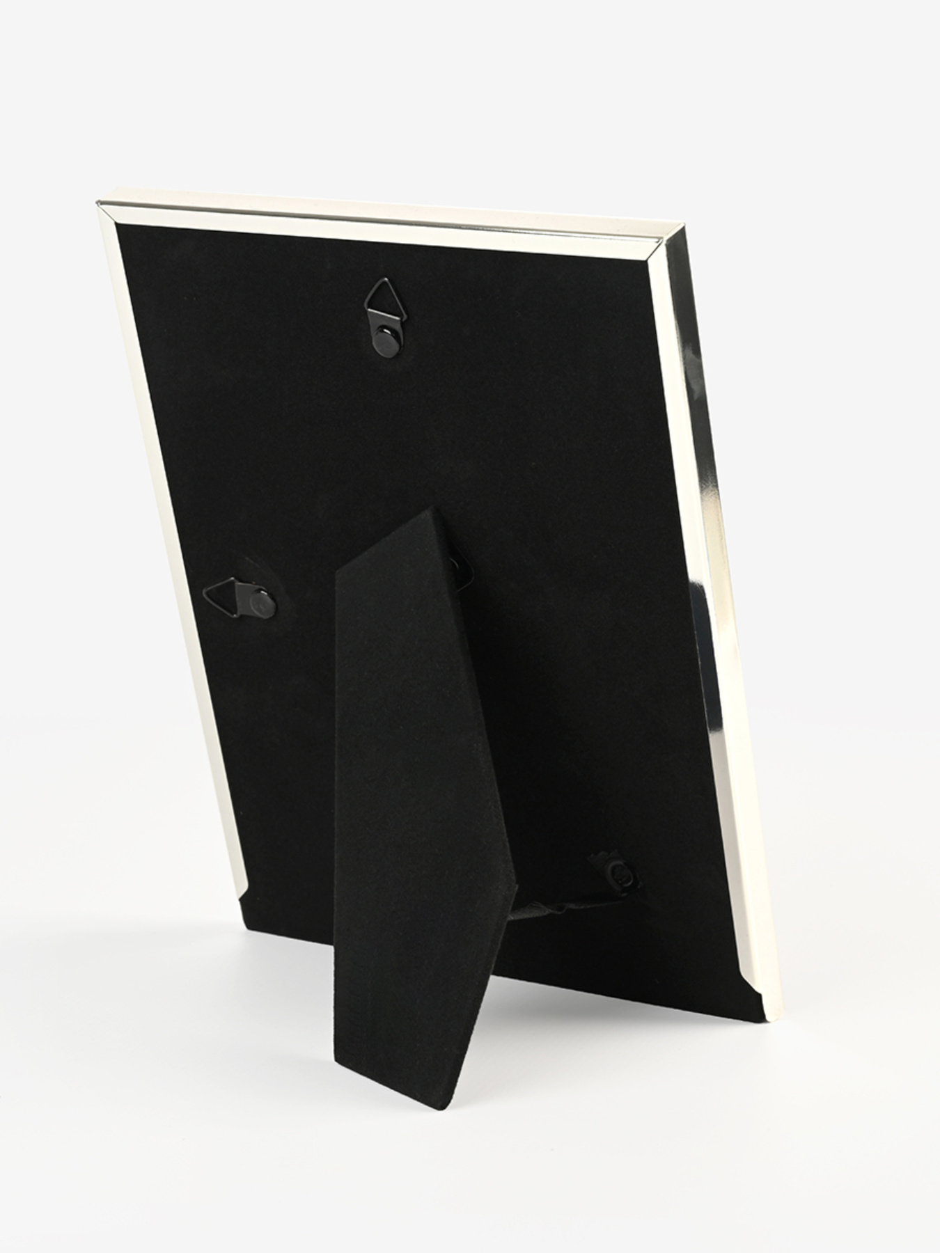 Фоторамка "Снимки" металлическая черная с серебрянным MBM MY HOME модель PH-10 SILVER/BLACK Фото